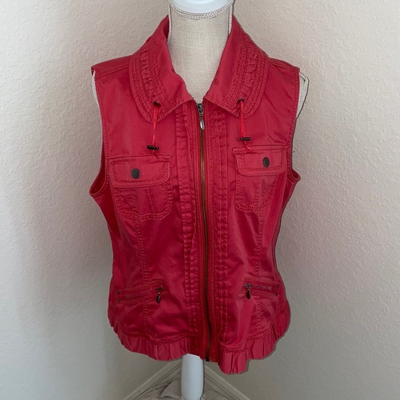Christopher & Banks Jackets & Blazers - Christopher & Banks Woman’s Vest Size Large.